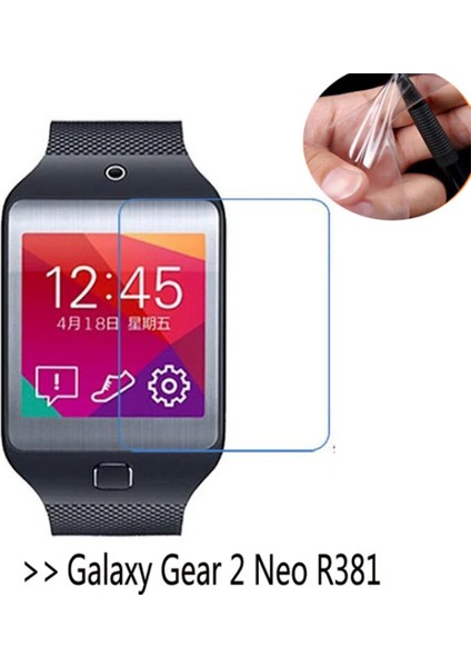 Ally Samsung Gear 2 Neo SM-R381 Ultra Hd Seffaf Ekran KORUYUCU-(1903) - LORCE1945-7978 fiyatları