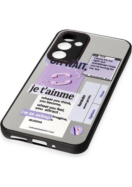 Samsung Galaxy A54 5g Kılıf Mirror Desenli Kapak - Mirror - 4 - LORCE2026-2366 fırsatları