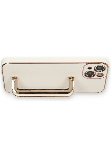 iPhone 14 Kılıf Coco Elit Kapak - Beyaz - LORCE1560-7841 modelleri