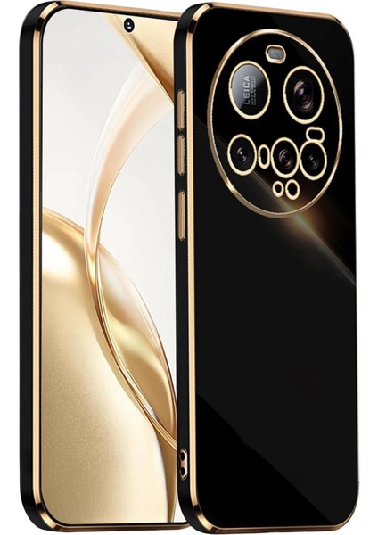 Xiaomi Mi 15 Ultra Kılıf Volet Silikon - Siyah - LORCE3747-5586