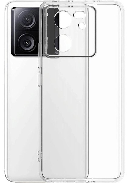 Xiaomi Mi 13T Pro Kılıf Lüx Şeffaf Silikon - LORCE1574-9955