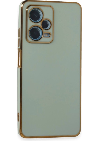 Xiaomi Redmi Note 12 Pro Plus Kılıf Volet Silikon - Açık Yeşil - LORCE3775-2984