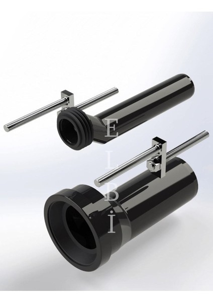 Asma Klozet Yükseltme Kada Seti 25 mm Eksen Kaçık Kiti