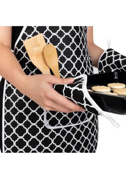 4'lü Renkli Mutfak Çeyiz Seti, Önlük, Eldiven ve Tutacak Takımı modelleri