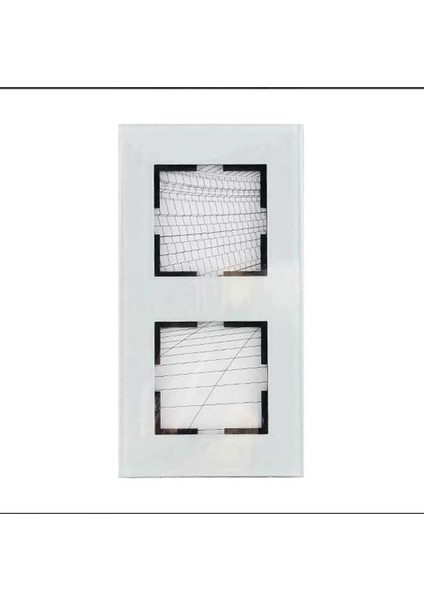 Novella 2 Li Çerçeve Cam Düz Beyaz fiyatları