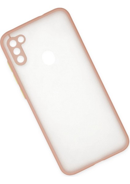 Samsung Galaxy A11 Kılıf Montreal Silikon Kapak - Pembe - LORCE6310-5021 fiyatları