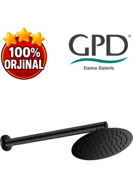 ADS28-S Ankastre Duş Başlığı (DUVARDAN_Ø200)