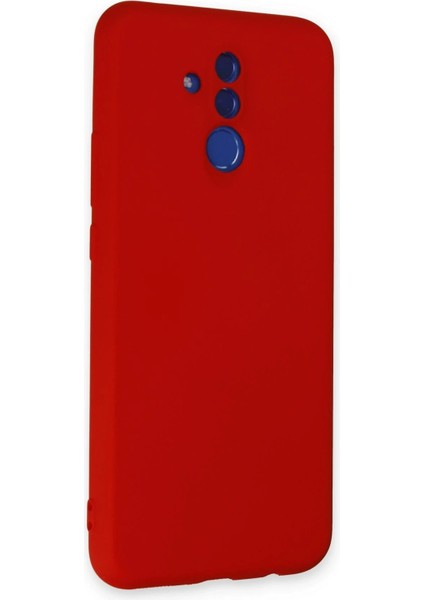 Huawei Mate 20 Lite Kılıf Nano Içi Kadife Silikon - Kırmızı - LORCE6149-9098 fiyatları