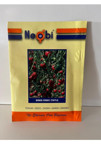 Biber Tatlı Kiraz Tohumu 10 Gram