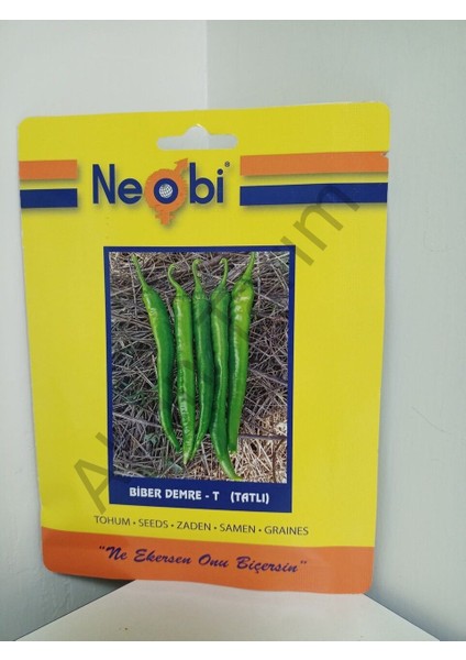 Biber Demre Tatlı Tohumu