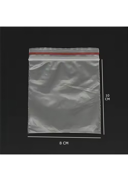 100 Adet 8X10 cm Şeffaf Kilitli Poşet, Kına Çerez Kuruyemiş Poşeti, Kilitli Torba fiyatları