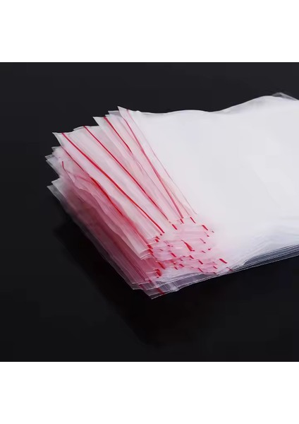 100 Adet 8X10 cm Şeffaf Kilitli Poşet, Kına Çerez Kuruyemiş Poşeti, Kilitli Torba indirimleri