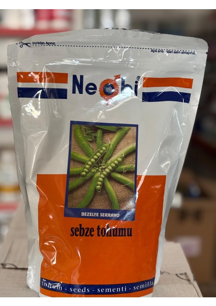 Bezelye Serrano Tane Bezelye | Araka | Tohum 1 kg