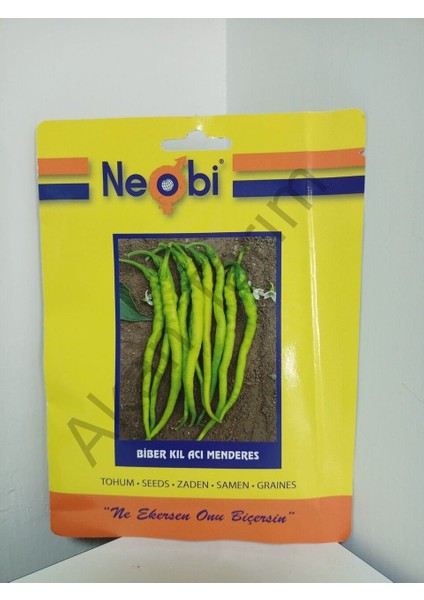 Biber Kıl Acı Menderes Tohumu