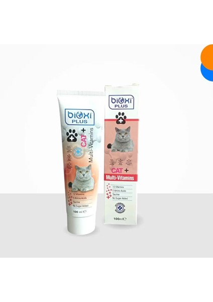 Bioxi Plus Cat Multi-Vitamins 100 ml Skt : 05/2027