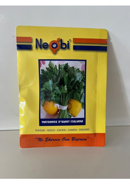 Maydanoz Tohumu Geniş Yaprak D'giant Italiana 25 Gram