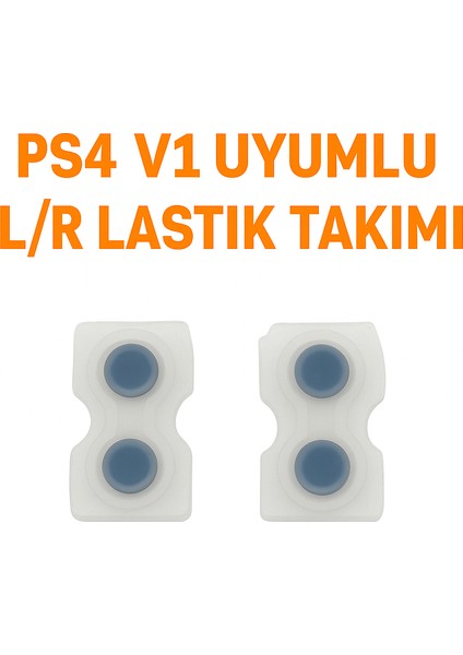 Ps4 V1 Kollar Ile Uyumlu L/r Lastik Takımı (1 Takım 2 Adet)