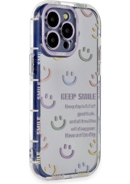 iPhone 15 Pro Max Kılıf Reflexion Desenli Kapak - Desen 2 - LORCE2746-3449