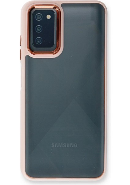 Samsung Galaxy A03S Kılıf Dora Kapak - Pudra - LORCE9881-4574 fiyatları