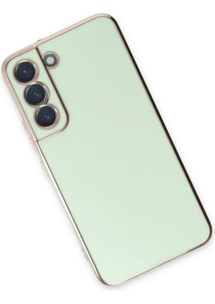 Samsung Galaxy S22 Plus Kılıf Volet Silikon - Açık Yeşil - LORCE6675-2301 fiyatları