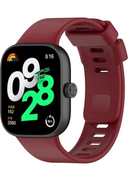 Xiaomi Redmi Watch 4 Klasik Kordon - Bordo - LORCE9728-8719