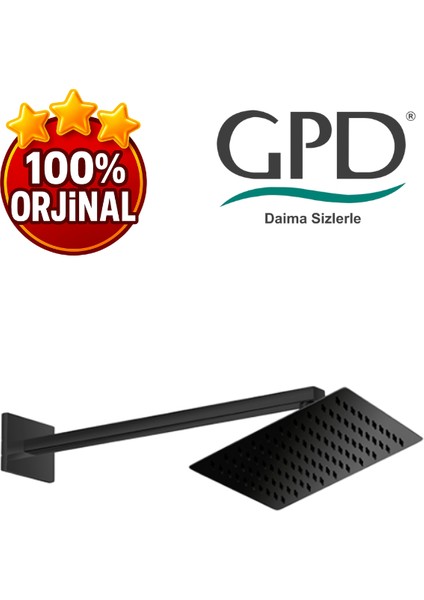 ADS27-S Ankastre Duş Başlığı (DUVARDAN_200X200)