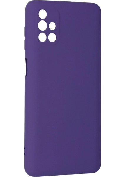 Samsung Galaxy M51 Kılıf Nano Içi Kadife Silikon - Mor - LORCE3931-6381 modelleri