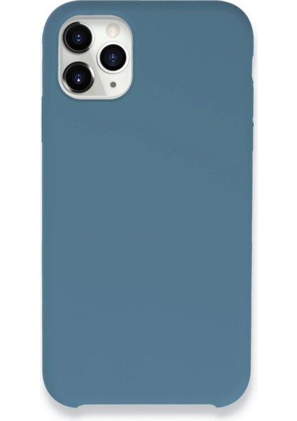 iPhone 11 Pro Max Kılıf Lansman Legant Silikon - Açık Mavi - LORCE4490-7020