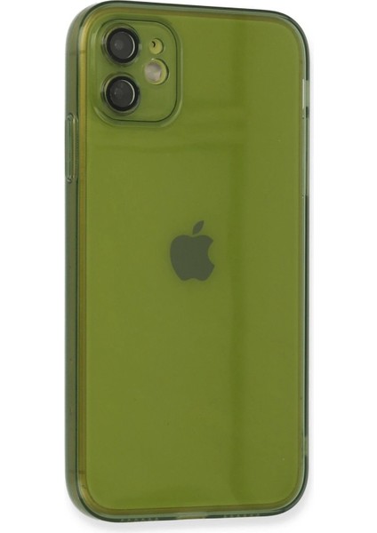 iPhone 12 Kılıf Fly Lens Silikon - Yeşil - LORCE6657-3262 fiyatları