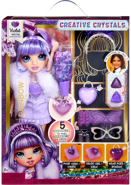 Kristal Serisi Bebekleri Violet