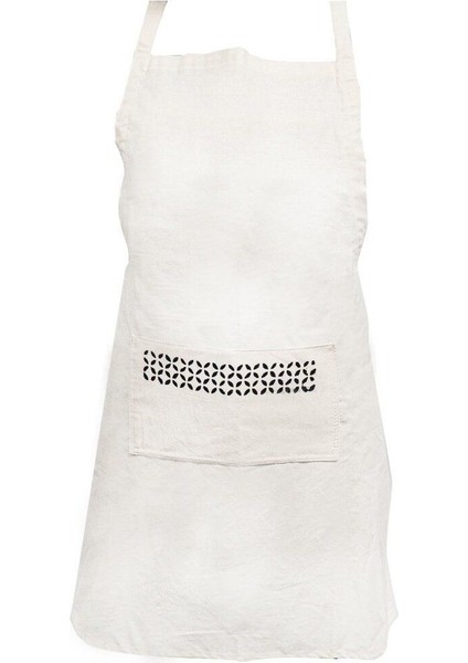 Taş Baskı Unisex Mutfak Önlüğü Bej Renkli, Şık ve Koruyucu Tasarım fiyatları