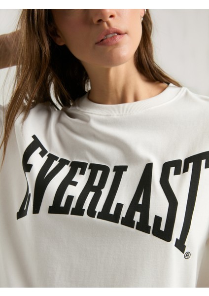 Ever Classics Wmn Oversize Beyaz Kadın Tişört fırsatları