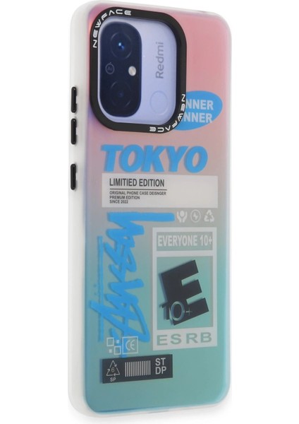 Xiaomi Redmi 12C Kılıf Estoril Desenli Kapak - Estoril - 1 - LORCE6600-5162 fiyatları