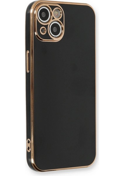 iPhone 13 Kılıf Volet Silikon - Siyah - LORCE8876-4948