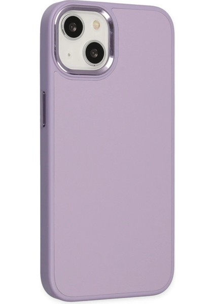 iPhone 14 Plus Kılıf Asya Deri Silikon - Lila - LORCE2099-3424 fiyatları