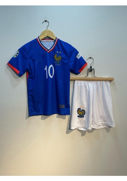 Fransa Mbabpe Futbol Çocuk Forması 4'lü Set Çorap Bileklik Hediyeli fiyatları