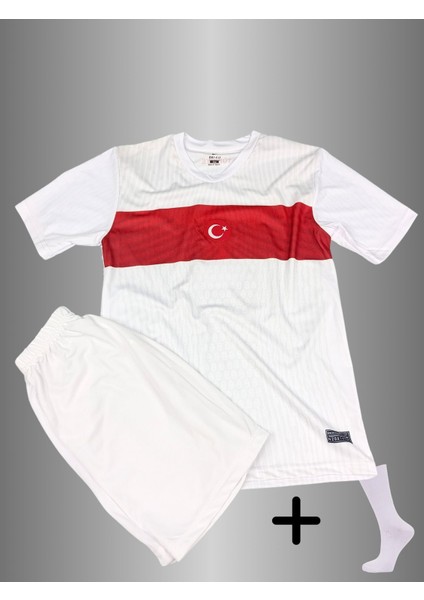 Türkiye Miili Takım Ferdi Kadıoğlu Çocuk Beyaz Forması fiyatları