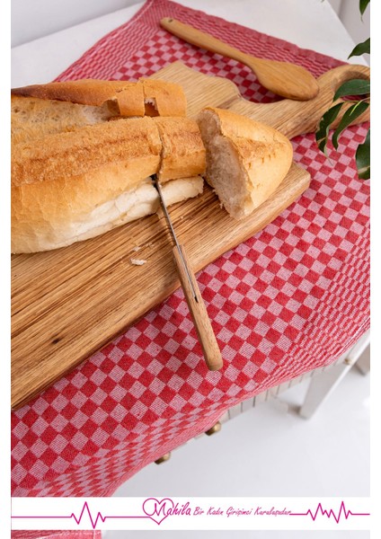 Kırmızı 2'li 40X60 Dama Desenli Mutfak ve Sunum Havlusu, Dekoratif Kullanım fırsatları