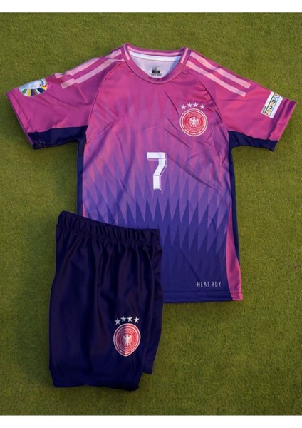 Almanya Milli Takım Havertz Deplasman Pembe Çocuk Forması 4 Lü Set fiyatları