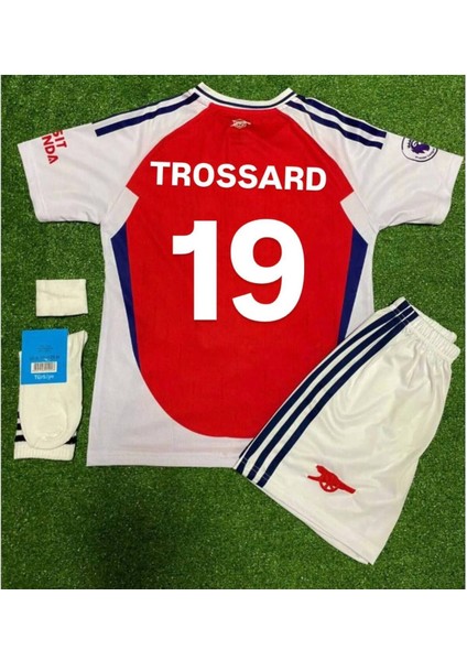 Arsenal 2024/25 Iç Saha Trosard Çocuk Forması 4lü Set
