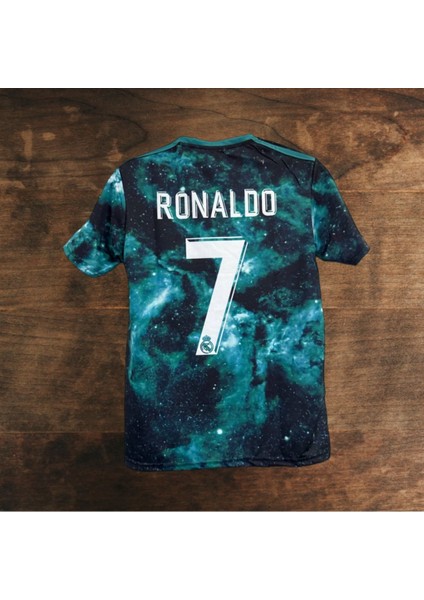 Realmadrid Ronaldo Özel Tasarım Galaxi Yetişkin Forması