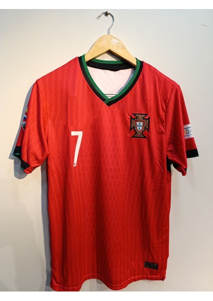 Portekiz Euro 2024 Ronaldo 7 Kırmızı Yetişkin Futbol Forma fiyatları