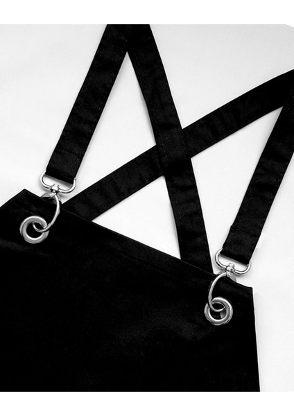 3'lü Siyah Mutfak Önlüğü Seti, Aşçı ve Chef Için Şık ve Koruyucu Tasarım modelleri