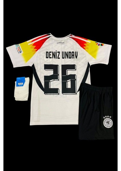 Almanya Mili Takım Deniz Undav Iç Saha Beyaz Çocuk Forması