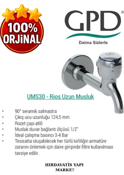 UMS30 Uzun Musluk fırsatları