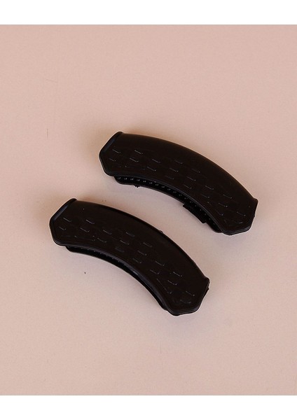 Yüksek Kaliteli Silikon Tava ve Tencere Tutacağı Seti, 2'li Paket, Siyah Renk modelleri
