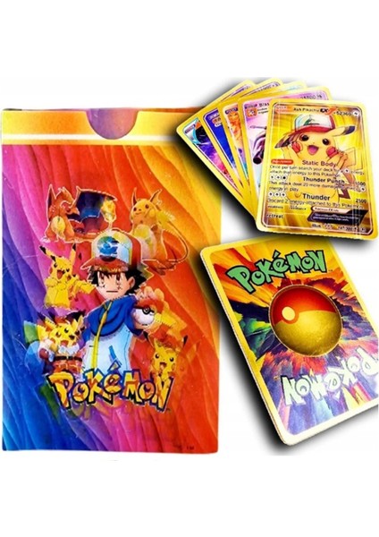 Nessiworld Pokemon Starter 3D Oyun Kartları Paketi modelleri