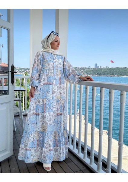 Yeni Sezon Mango Kumaş Renkli Elbise fiyatları