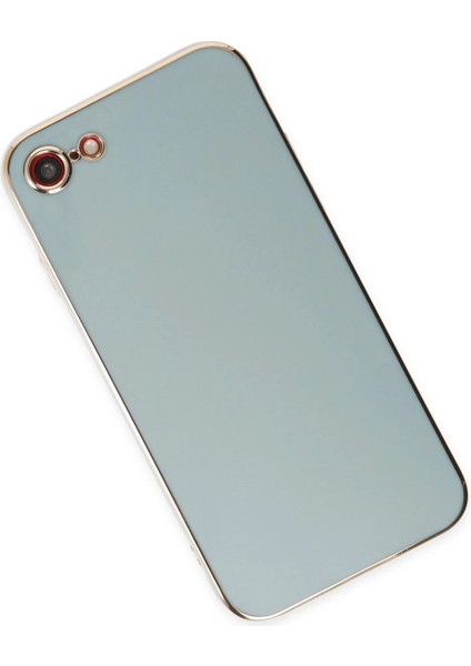 iPhone 7 Kılıf Volet Silikon - Açık Yeşil - LORCE5479-6911 modelleri