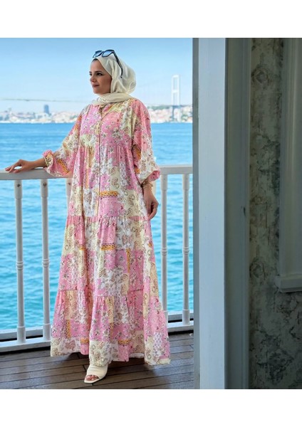 Yeni Sezon Mango Kumaş Renkli Elbise fiyatları